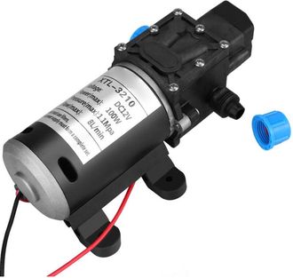 OEM Bomba De Agua De Diafragma Autocebante De Alta Presi&oacute;n De 12 V Cc, 100 W, 8 L/min, 160 Psi Para Lavado