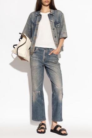 AllSaints Top Rina, Womens, Cream