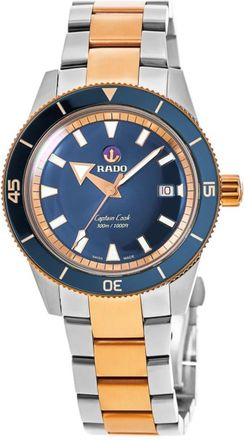 Rado Captain Cook Automatic Steel Blue Dial Mens Watch R32137203