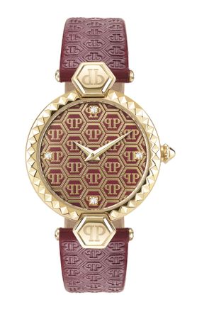 Philipp Plein Plein Couture Dames Horloge Rood PWEAA0221