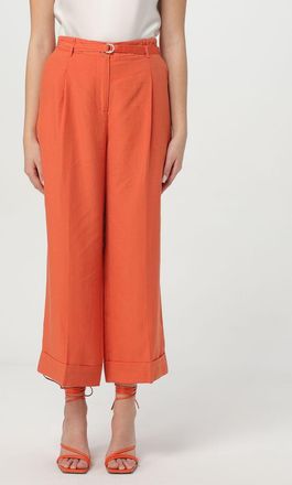 Liu Jo Pantalone cropped Liu Jo in misto lino