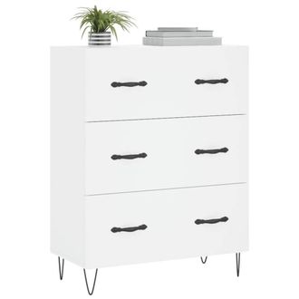 Berkfield Home Sideboard White 69.5x34x90 cm Engineered Wood