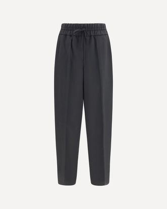 Ami Pantaloni in lana con elastico in vita Man M