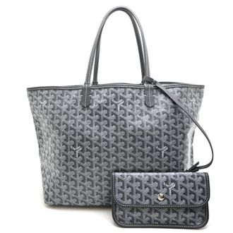 Goyard Gray Canvas Tote Bag (Pre-Owned)