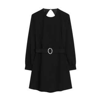 Saint Laurent Short Dresses, female, Black, Size: XS Black Short Dress