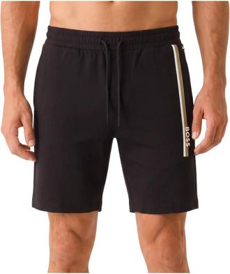 HUGO BOSS Fitness, Heren, Zwart, L, Katoen, Authentic Shorts