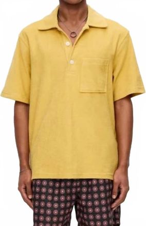 OAS Zabaione Terry Shirt In Yellow