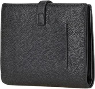 Burberry Pre-owned Wallets, female, Black, Size: ONE SIZE Pre-owned Vintage Leather Wallet