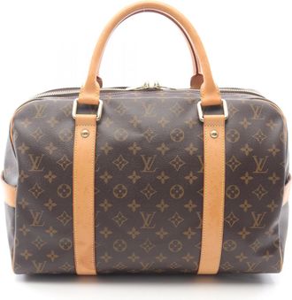 Louis Vuitton Brown Monogram Coated Canvas Boston Bag (Pre-Owned)