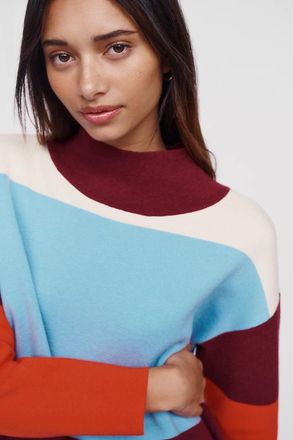Maeve Carys Mock-Neck Sweater by Maeve