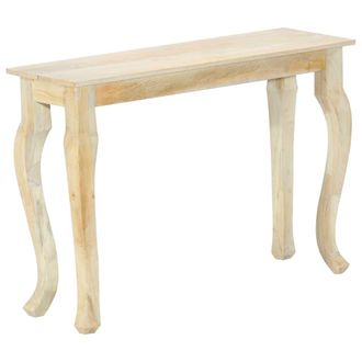 vidaXL Mesa Consola De 110x35x77 Cm, Madera Maciza De Mango Vidaxl