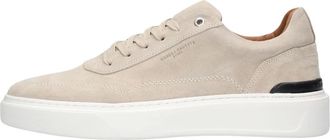Stefano Lauran Schoenen, Heren, Beige, 45 EU, Leer, Star 001 Sneakers