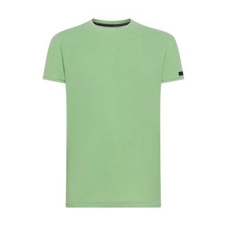 Roberto Ricci Design T-Shirts, male, Green, Size: L Techno Wash Piqu&egrave; Shirty