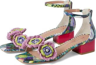 Blue by Betsey Johnson Brandee Womens Sandals Bright : 7.5 M, Leather/Rubber