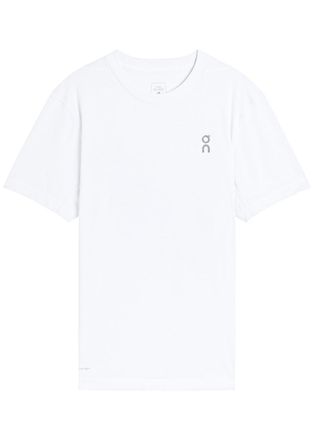 On Train Printed Jersey T-shirt - White - S