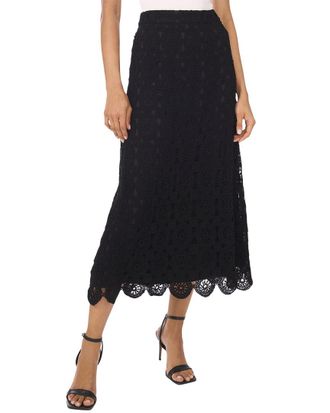 Vince Camuto Crochet Maxi Skirt