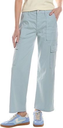Hudson Rosalie Light Grey High-Rise Wide Leg Jean