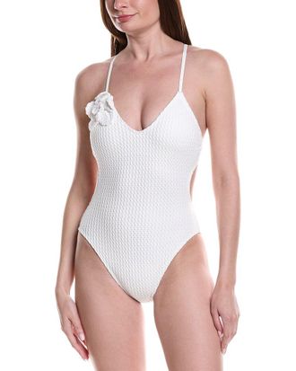 Vince Camuto V-Neck One-Piece
