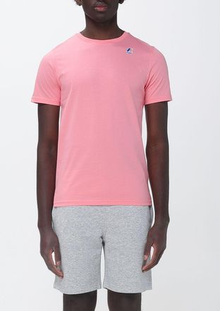 K-Way T-shirt Leonide in cotone con logo