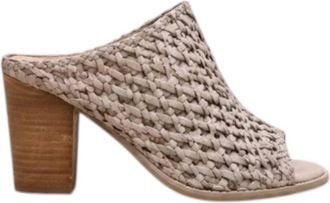 Very Volatile Womens Joie Heeled Mule In Light Taupe