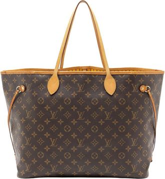 Louis Vuitton Brown Monogram Canvas Neverfull Gm (Authentic Pre-Loved)