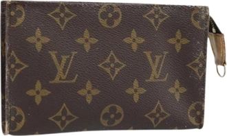 Louis Vuitton Pre-owned Wallets, female, Brown, Size: ONE SIZE Pre-owned Vintage Canvas Wallet