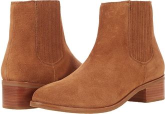 Soludos Delancey Bootie Womens Shoes Tan : 7.5 B - Medium, Leather