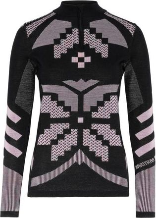 Kari Traa Faith Half Zip Merinounterw&auml;sche f&uuml;r Damen | schwarz