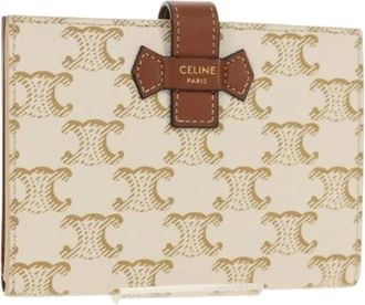 Celine Pre-owned Wallets, female, White, Size: ONE SIZE Pre-owned Vintage Wallet