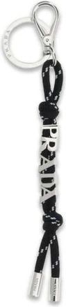 Prada Polyamide Sleutelhanger met Veilige Clip - Heren - Sleutelhangers & Tashangers - Zwart - ONE Size - Accessoires