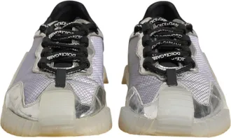 Dolce & Gabbana Multicolor Silver Logo Low Top NS1 Sneakers Womens Shoes (Pre-Owned)