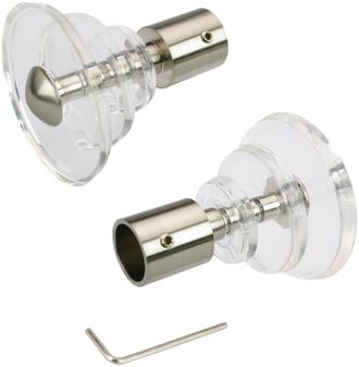 Liedeco Gardinenstangen-Endstück »Luna« für Gardinenstangen Ø 16 mm