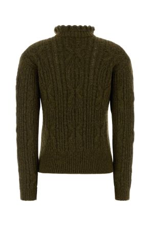 Moncler Neck Turtleneck Sweater - Green