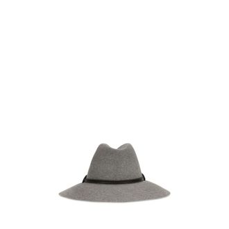 Brunello Cucinelli BRMCAP90232C073BB Fedora - Gray