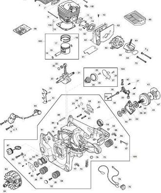 STIGA Sports Bloque De Motor Original Stiga - 118805028/0