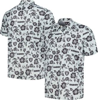 Reyn Spooner Mens Reyn Spooner Silver Las Vegas Raiders Pua Performance Polo at Nordstrom, Size Medium