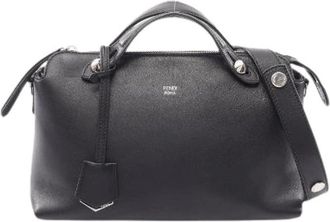 Fendi Pre-owned BY THE WAY Medium lederen 2way handtas - Dames - Vintage Handtas - Zwart - ONE Size - Leer - Vintage