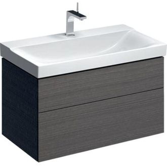 Keramag Geberit Xeno 2 Mueble Bajo Lavabo 880x530x462mm, 2 Cajones