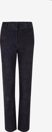 Arma Gerade Lederhose aus Stretch-Veloursleder Jenna