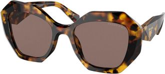 Prada PR 16WSF Asian Fit Polarized VAU05C Womens Sunglasses Tortoiseshell Size 53