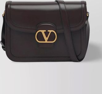 Valentino Garavani leather shoulder bag adjustable strap