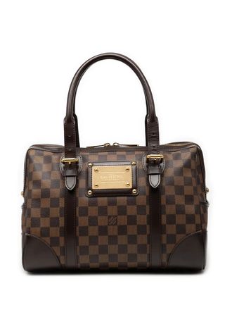 Louis Vuitton 2010 Damier Ebene Berkeley handtas - Bruin