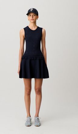 Claudie Pierlot Robe maille volant