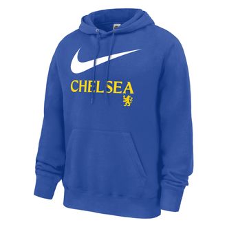 Nike Chelsea Club Fleece Nike Mens Pullover Hoodie in Blue | M31233P062CHFC-RYL