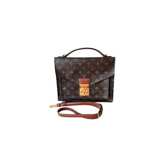 Louis Vuitton Pre-owned Monceau Tas - Dames - Pre-owned - Bruin - Maat: ONE Size