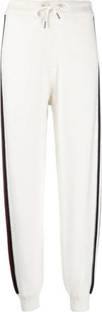 Tommy Hilfiger Regular global jogger pantalon - Dames - Sweatpants - Wit - M - Katoen - Broeken