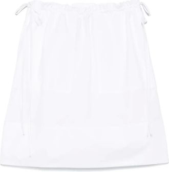 Toteme Gonna con coulisse in vita - Bianco