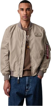Alpha Industries Ma-1 TTC Light Slim Bomber Jacket - - Jackets - Uomo - Beige - L