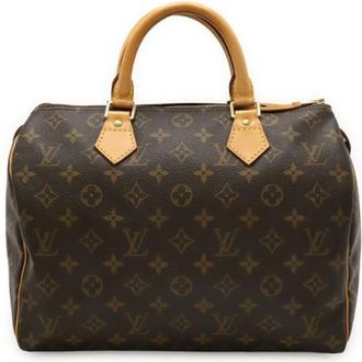 Louis Vuitton Borsa Monogram Speedy 30 Pre-owned - - Pre-owned - Donna - Marrone - ONE SIZE