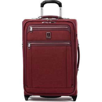 Travelpro Platinum Elite Softside Expandable Carry-On 22-Inch 2 Wheel Upright Luggage in Bordeaux at Nordstrom